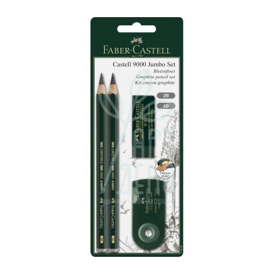 Набір для графіки Jumbo Drawing Set, 4 предмети, Faber-Castell