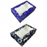 Коробка подарункова з віконцем "Орнамент", 25х17х8 см, Україна