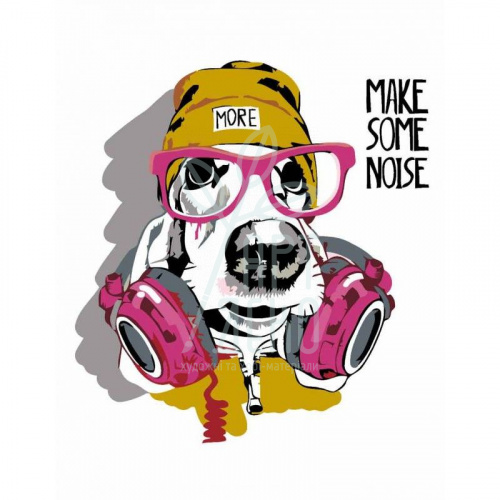 Набір для розпису за номерами "Підліткові 1.23", 35х45 см, ROSA START