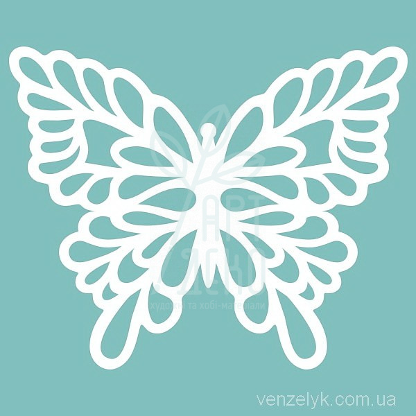 Чипборд "Метелик 011", Вензелик