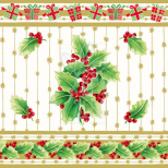 Серветка для декупажу "Гілка падуба", 33х33 см, Нідерланди