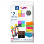 Набір полімерної глини "Effect Neon Colours", 12 шт, Fimo