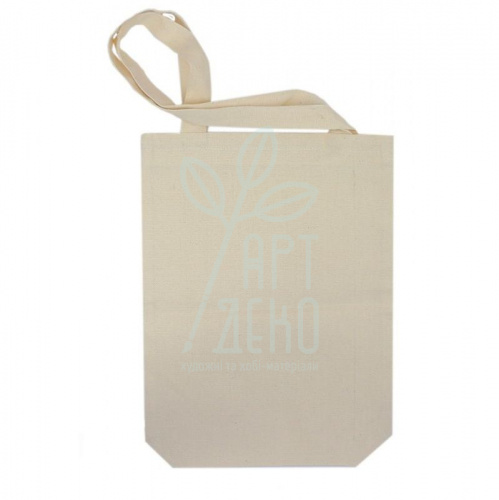 Еко-сумка, натуральне полотно, бежева, 30х40 см, ROSA Talent