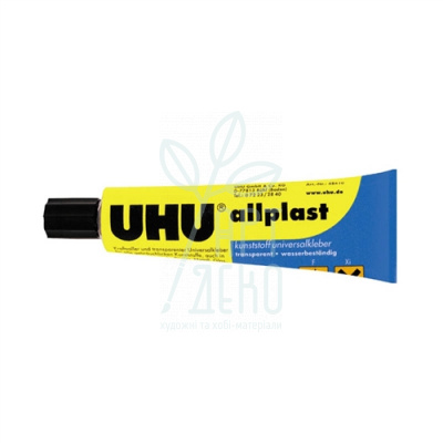 Клей Універсальний для пластику Allplast, 30 г/33 мл, UHU